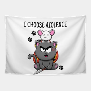 I Choose Violence Tapestry