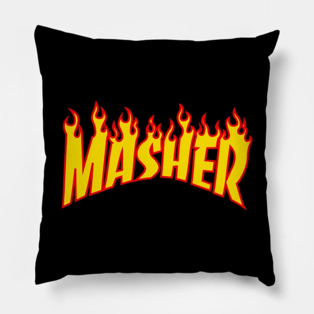 Masher Pillow by beware1984