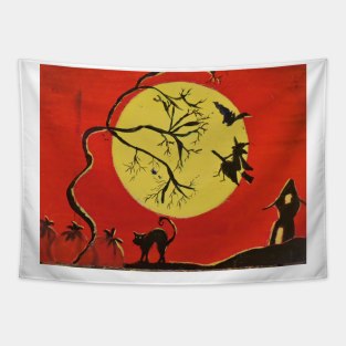 Halloween Treat Tapestry