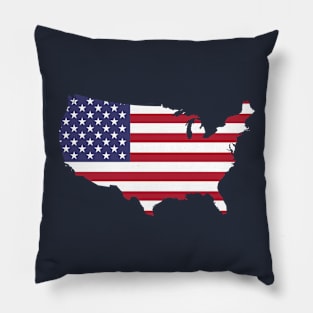 USA Flag - RWB Pillow