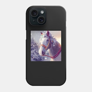 Christmas Horses Series Phone Case