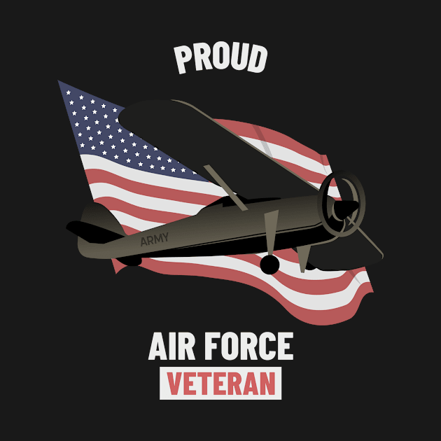 Proud Airforce Veteran Design by ArtPace