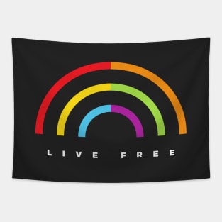 Live Free Tapestry