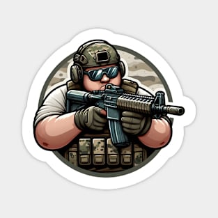 Tactical Fatman Magnet