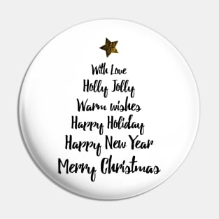 Christmas tree of wishes Pin