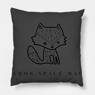 Fox in a Box Pillow