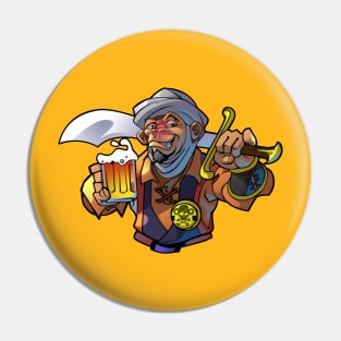 the Drunken Monkey Pin