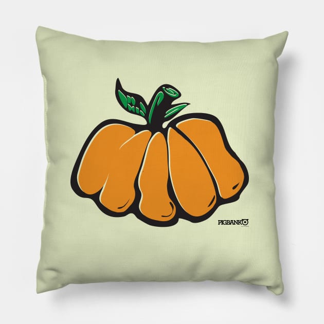 Pumpkin Pillow by Pigbanko