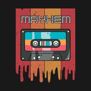 Classic Personalized Mayhem Proud Name Cassette T-Shirt