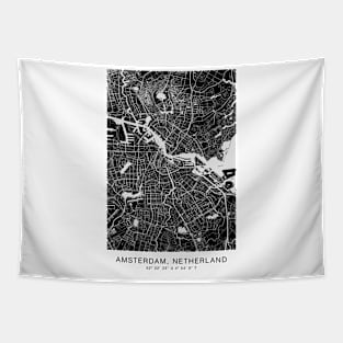 amsterdam maps poster Tapestry