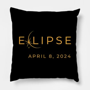 Eclipse 2024 Pillow