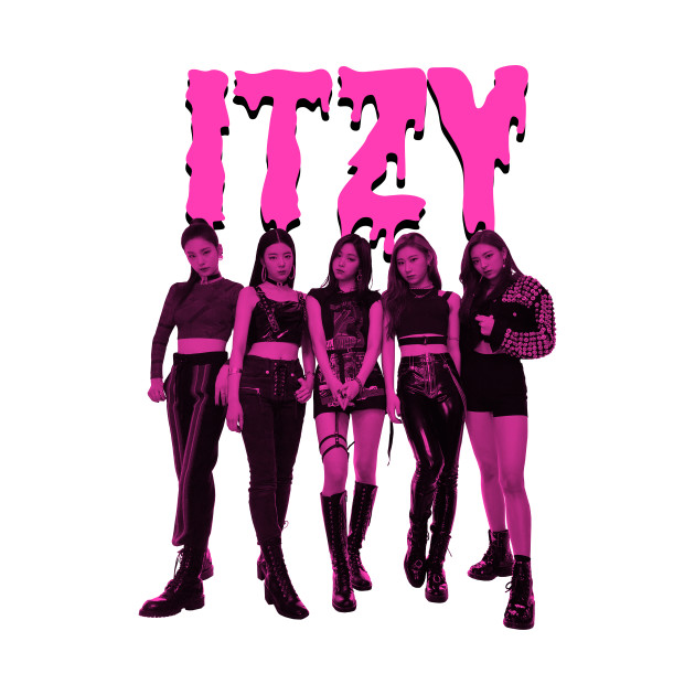 ITZY Pink - Itzy - T-Shirt | TeePublic