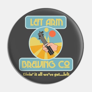 Left Arm Brewing Pin