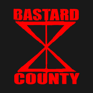 Bastard County (Red Logo) T-Shirt