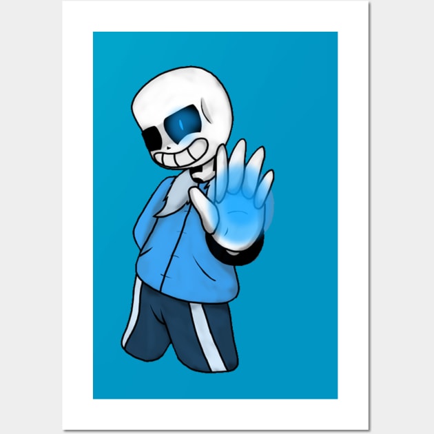 Undertale Sans Pixel Art | Photographic Print