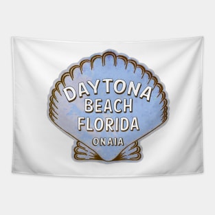 Daytona Beach Florida A1A Vintage Shell A 1 A Tapestry