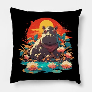 hippopotamus Pillow