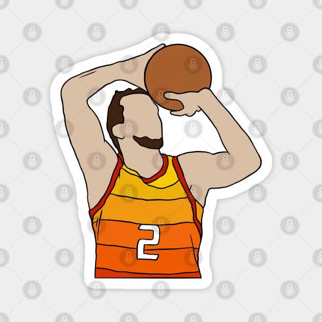 Joe Ingles Jumpshot Magnet by rattraptees