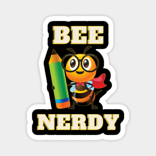 Bee Nerdy Magnet