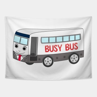 Busy Bus Tapestry