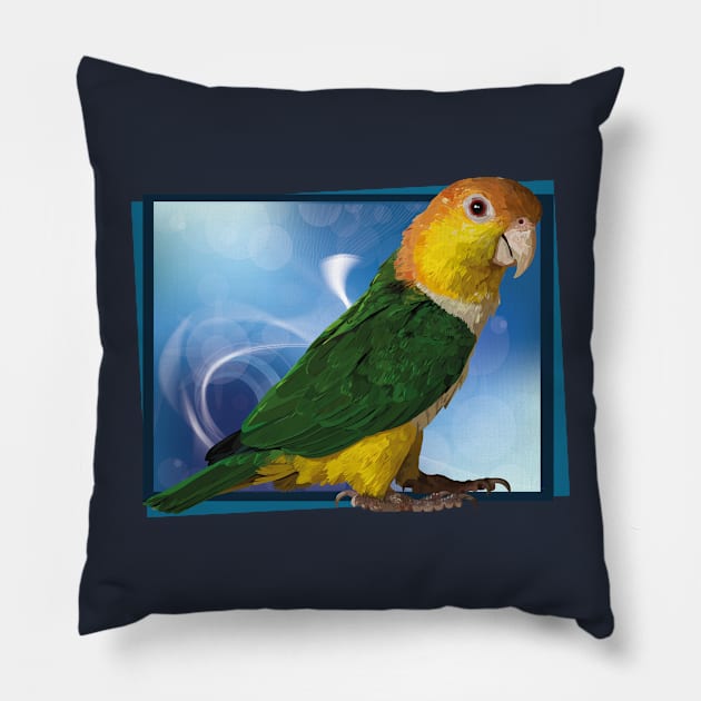 caique Pillow by obscurite