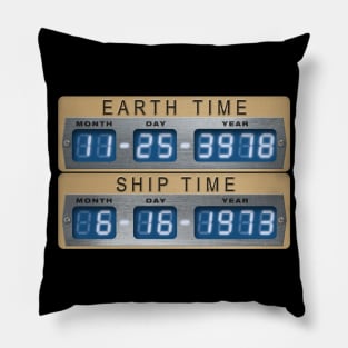 Ship's Chronometer - Icarus #1 Pillow