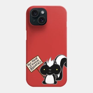 Angry Skunk Phone Case