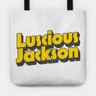 Luscious Jackson // 90s Style Fan Design Tote