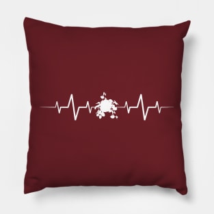 Plant Heartbeat Pothos Pillow