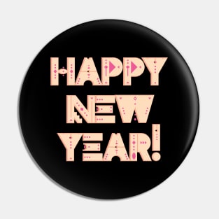 New Year Pin