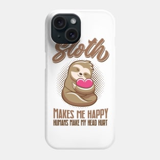 Cute Sloth Baby Animal Phone Case