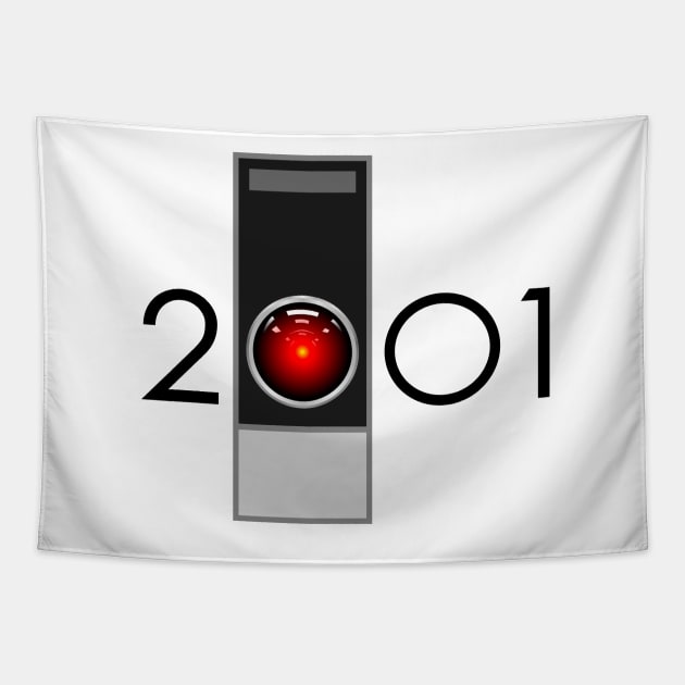 2001 - HAL 9000 Tapestry by Blade Runner Thoughts