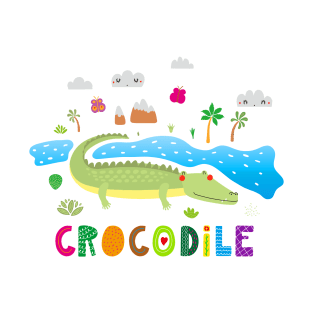 Funny Crocodile T-Shirt