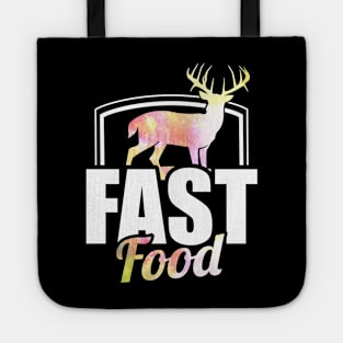 Cute & Funny Fast Food Buck Hunting Deer Hunter Tote