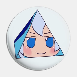 I draw that spinning pyramid cirno fumo plush face / touhou memes Pin