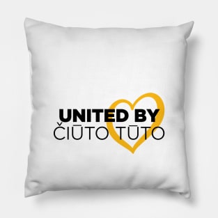 UNITED BY CIUTO TUTO - ESC 2023 Pillow