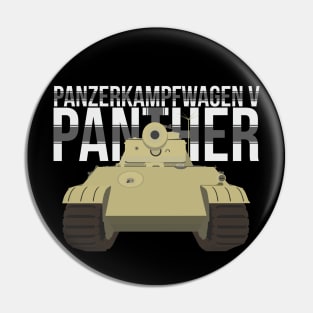 German medium tank Pz-V Panther Pin