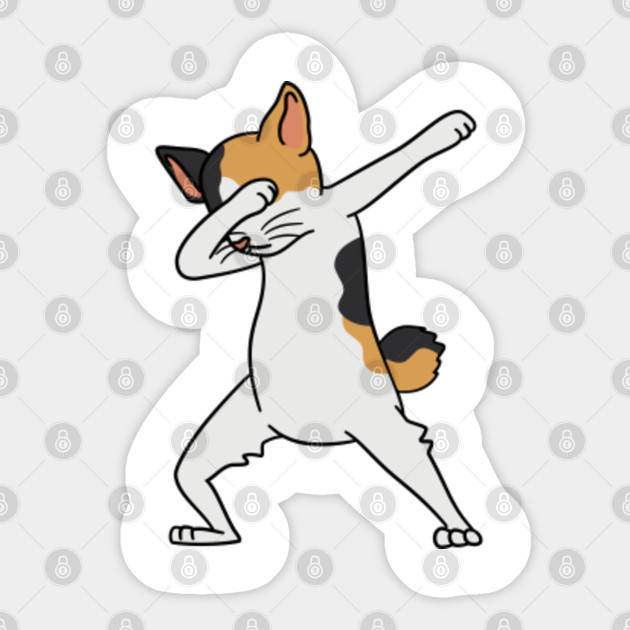 Dabbing Japanese Bobtail Cat Dab Dance Japanese Bobtail Cat