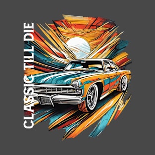 Car Vintage colorfull T-Shirt