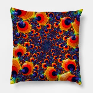 Rainbow Garden Pillow