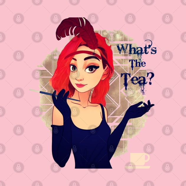 What's the tea? by LilAntique Doll