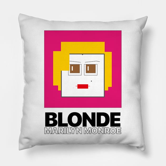 BLONDE Pillow by ez2fly