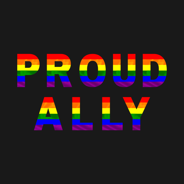 Proud ally by AllPrintsAndArt