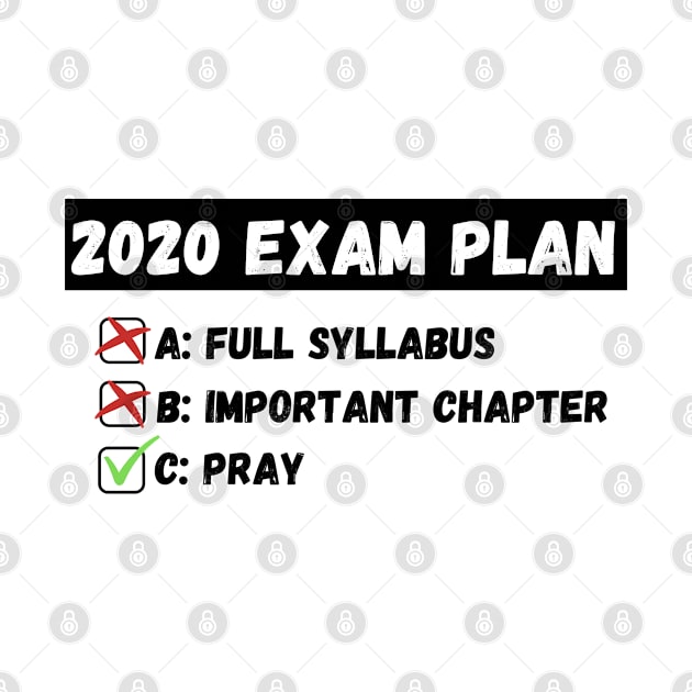 2020 Exam Plan by Being Famous