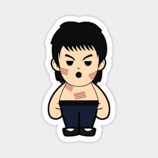 Bruce Lee Chibi Magnet