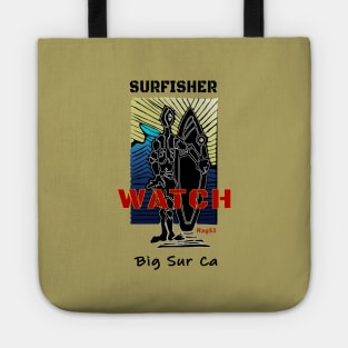 Big Sur California Surf Watch Tote