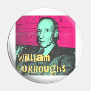 william burroughs pop art Pin