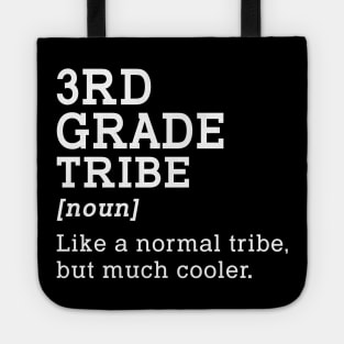 3rd Grade Tribe Back to School Gift Teacher Third Grade Team Tote