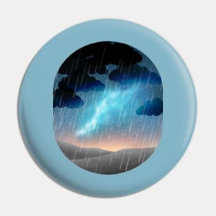 Stars in the rain Pin