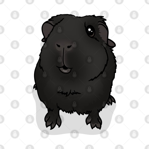 Black Guinea Pig by Kats_guineapigs